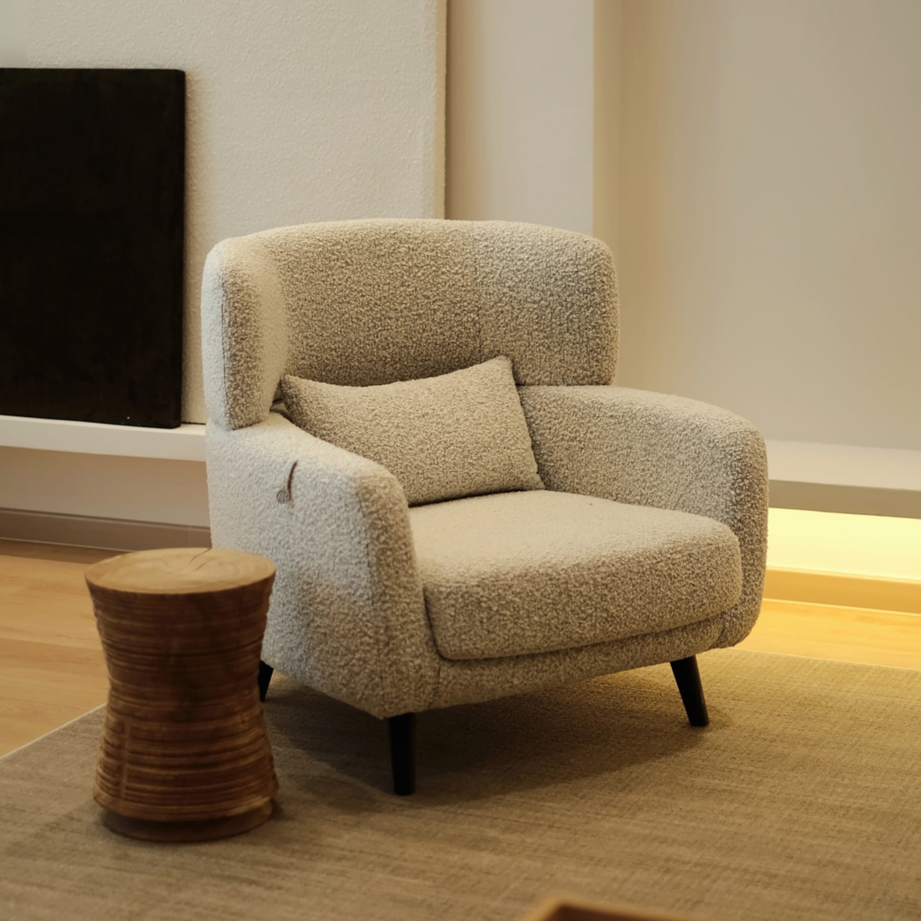 Arm Chair in a Big Brain interior